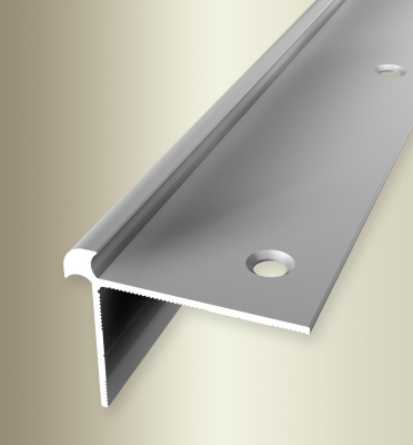 Küberit Treppenprofil gebohrt 42x32x5mm