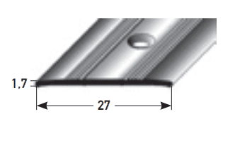 Auer Übergangsprofil Nr. 11 27x1,7mm
