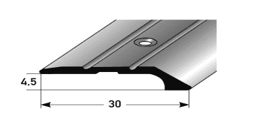 Auer Abschlussprofil Nr. 09 30x4,5mm