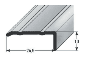 Auer Winkelprofil Nr. 89 10x24,5mm