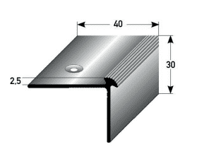 Auer Treppenkante Nr. 386 30x40x2,5mm