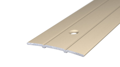 Prinz Übergangsprofil 38mm Aluminium mittig gel.