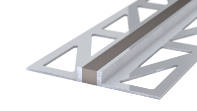 Prinz Dehnfugenprofil Aluminium grau für 4-4,5mm