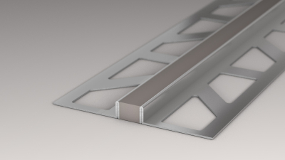 Prinz Dehnfugenprofil Edelstahl grau für 4-4,5mm