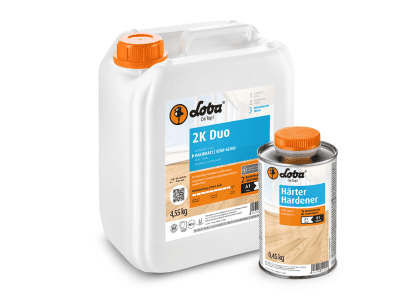 Loba WS 2K Duo, Masse+Härter halbmatt