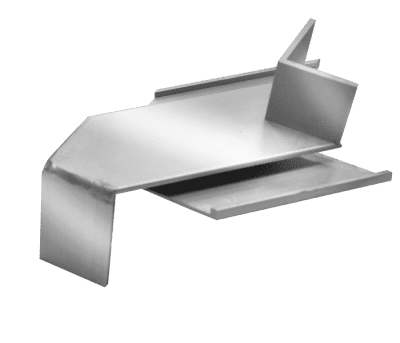 Aluminium Außenecke 90 Grad /50 EV1