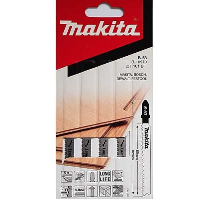 MAKITA Stichsägeblatt für Laminat  B 53 VE/ 5 St