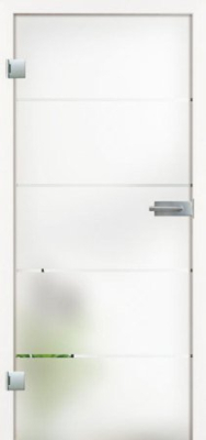 L&amp;H Glasdrehtür ESG Studio/Office DIN LI