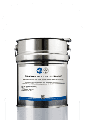 Oli-Aqua MODU B Buntlack RAL9010 2,5 Ltr