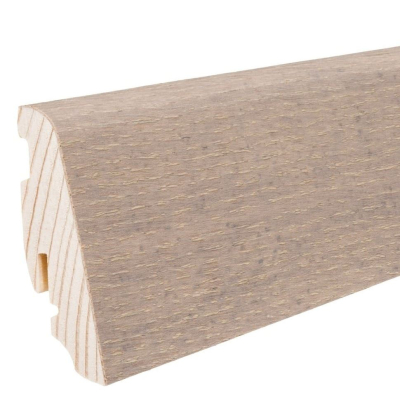 Sockellst. Raucheiche puroweiß furn. geölt