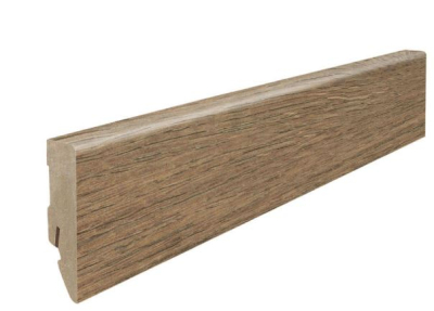 Stecksockelleiste 16x58mm Eiche Scarpa geräuchert