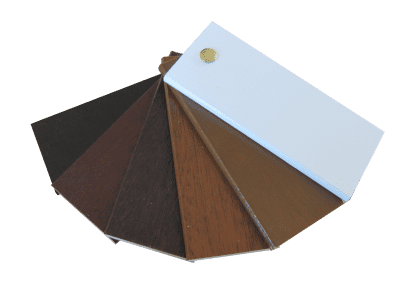 Musterfächer Farbkollektion Tryba Holzfenster