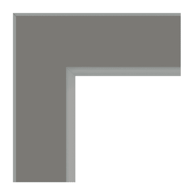 PRÜM Zarge FU RFKR G-TEC® Staubgrau MT DIN RE