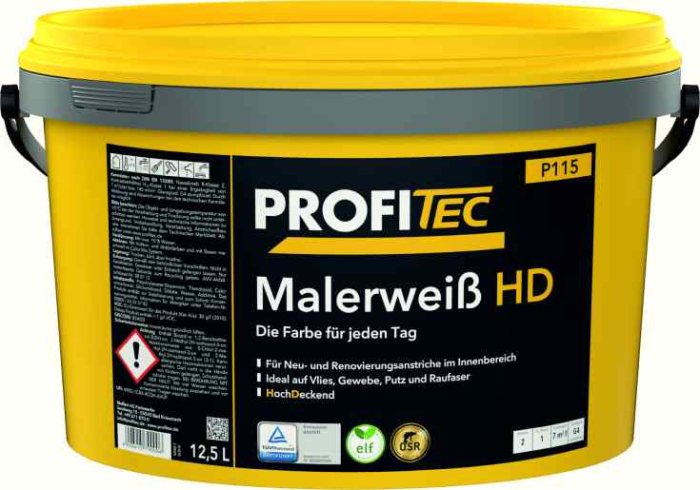 ProfiTec P115 Malerweiß HD weiß 12,5 L  - Detail 1