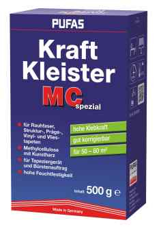 Pufas MC-Rauhfaser-Kraftkleister 500g pro Palette 500St. - Detail 1