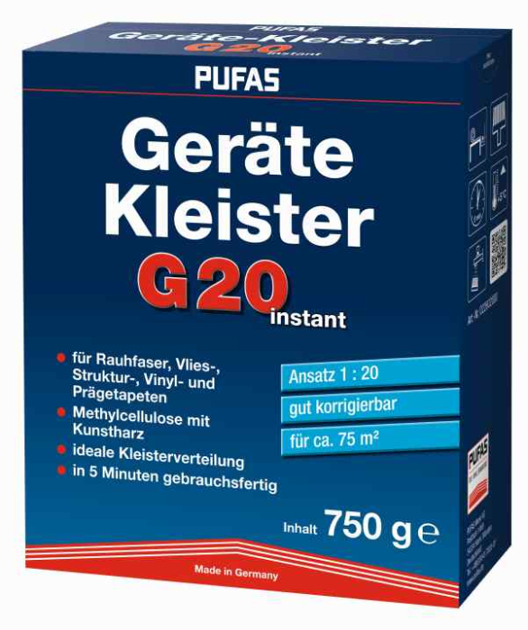 Pufas MC Gerätekleister G20 750g pro Palette 350St. - Detail 1