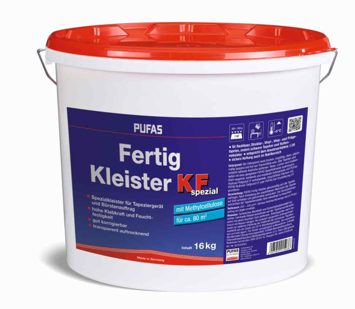 Pufas Fertigkleister Spezial 16kg pro Palette 24St. - Detail 1