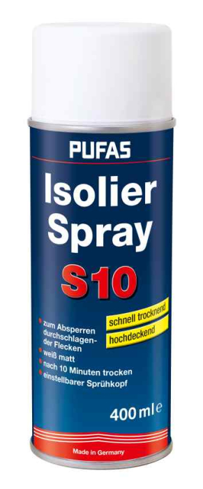 Pufas Isolier-Spray Flecken-Decker 28  400ml pro Palette 696St. - Detail 1