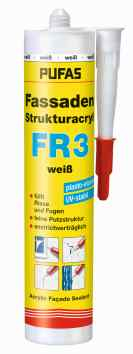Pufas Fassaden-Strukturacryl FR3  343 310ml pro Palette 1248St. - Detail 1