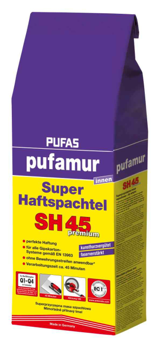 Pufamur SH 45 Super-Haftspachtel  5 kg pro Palette 160St. - Detail 1
