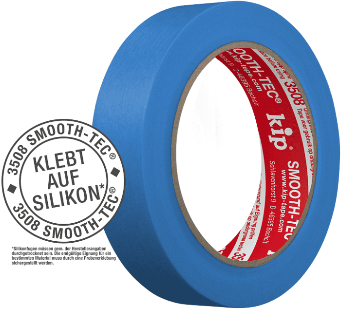 3508 SMOOTH-TEC® - blau Glattkrepp #Kip - Detail 1