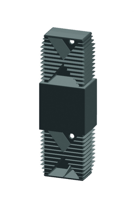 beko TERRASYS Längsverbinder, System 40/60 Kunststoff (schwarz) - Detail 1