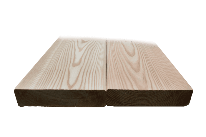 27x143mm Terrassendiele nordam. Lärche glatt/glatt, VEH Top, 18%HF - Detail 1