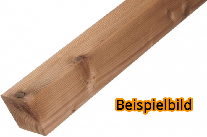 Unterkonstr. Thermo-Esche 44x60mm  - 2,2m 4-seitig gehobelt u. gefast - Detail 1