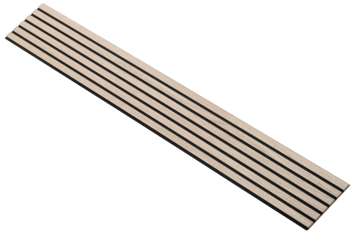I-Wood Paneel Basic Eiche natur roh 2780x300x16mm Filz:schwarz,MDF braun EN622-5, E1 - Detail 1