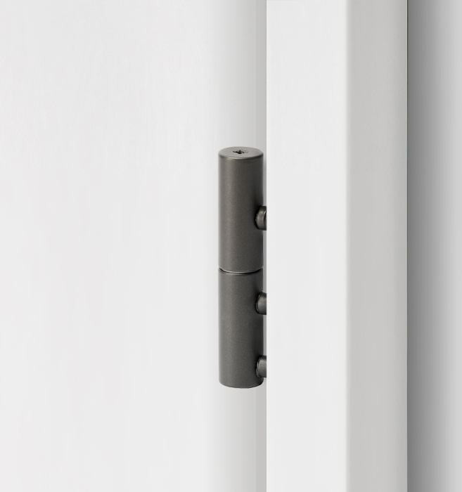SIMONS Band 2-tlg. V3420 WF Kaschmirgrau (1 Flügelteil/1 Rahmenteil), für gefälzte Türen - Detail 1
