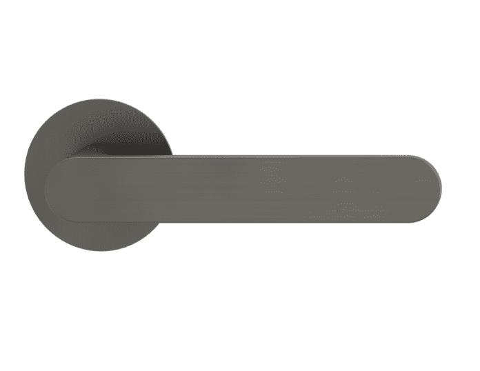GRIFFWERK Rosettengarnitur Avus Piatta OS Kaschmirgrau, 8 mm, Griffpaar - Detail 1
