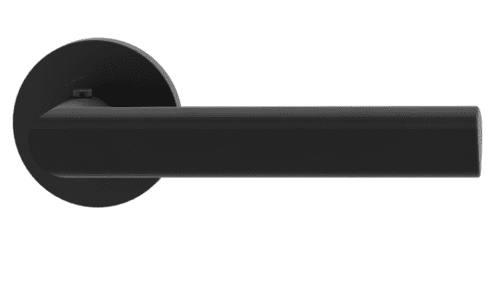 GRIFFWERK Rosettengarnitur TRI 134 RE smart2lock 2.0, Graphitschwarz, 8 mm, Griffpaar - Detail 1