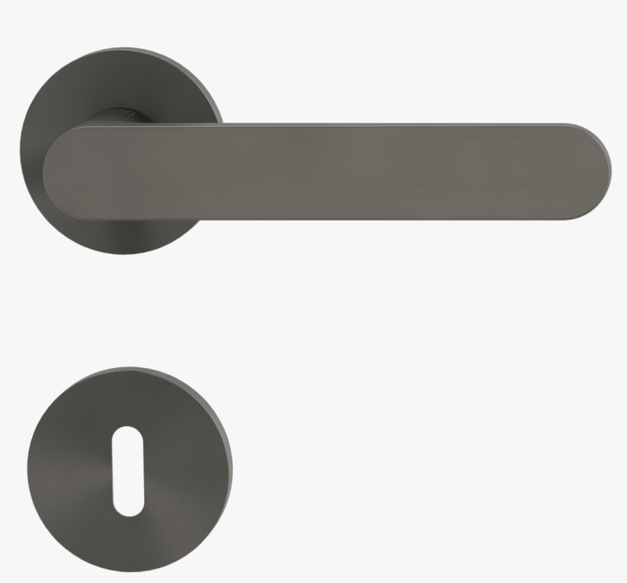GRIFFWERK Rosettengrt. VAYA 291 Avus BB Kaschmirgrau, 8mm, TD 38-50mm, Rosette rund - Detail 1