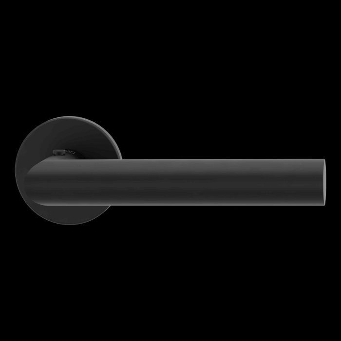 GRIFFWERK Rosettengrt. VAYA 195 Lucia OS RE smart2lock, Graphitschwarz, 8 mm, Rosette rund - Detail 1