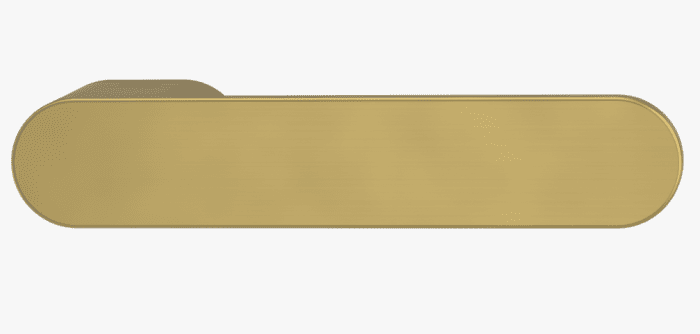 GRIFFWERK Türgriffgarnitur Avus ONE OS-GP Gold matt, 8mm, TD 38-45mm, Rosettenlos, - Detail 1