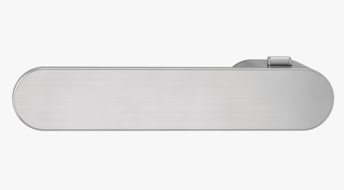 GRIFFWERK Türgriffgarnitur Avus ONE OS LI Samtgrau, smart2lock, 8mm, TD 38-45mm, - Detail 1