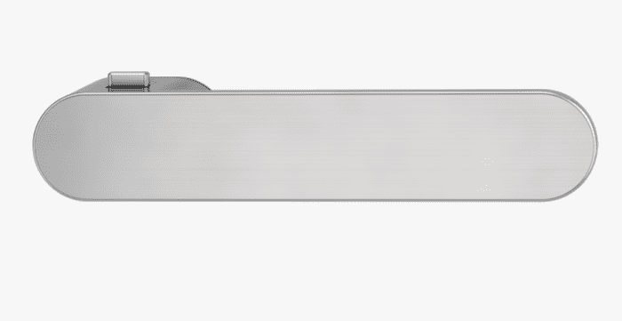 GRIFFWERK Türgriffgarnitur Avus ONE OS RE Samtgrau, smart2lock, 8mm, TD 38-45mm, - Detail 1