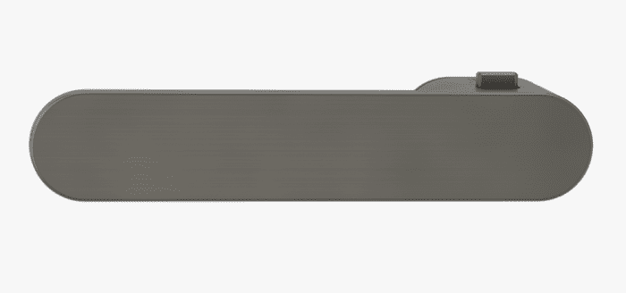 GRIFFWERK Türgriffgarnitur Avus ONE OS LI Kaschmirgrau, smart2lock, 8mm, TD 38-45mm, - Detail 1