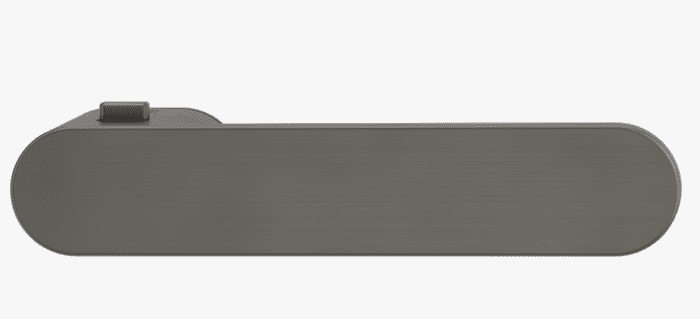 GRIFFWERK Türgriffgarnitur Avus ONE OS RE Kaschmirgrau, smart2lock, 8mm, TD 38-45mm, - Detail 1