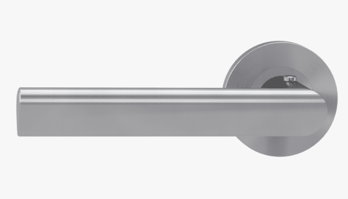 GRIFFWERK Rosettengarnitur TRI 134 LI smart2lock 2.0, Edelstahl matt, 8 mm, Griffpaar - Detail 1