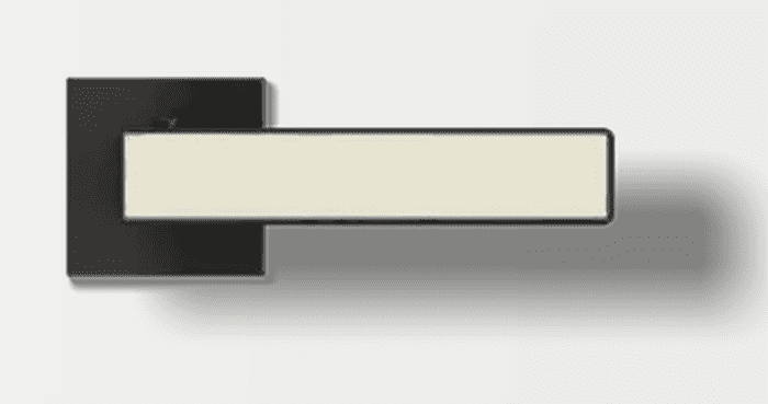 PRÜM Drückerset Quattra Inlay OS smart2lock LI Graphitschwarz/Inlay G-TEC® Livesimple - Detail 1