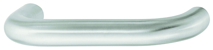 Drückerpaar LDH2170 U-Form Edelstahl matt 8 mm, für Glastürbeschlag - Detail 1
