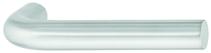 Drückerpaar LDH2172 J-Form Edelstahl matt 8 mm, für Glastürbeschlag - Detail 1