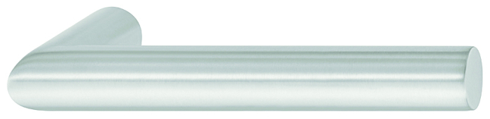 Drückerpaar LDH2171 L-Form Edelstahl matt 8 mm, für Glastürbeschlag - Detail 1