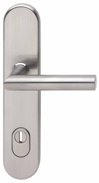 HOPPE FS-Drückergrt. Amsterdam Edelst. ES1-ZA FS-E1400F/3332ZA/3310, 9/72 mm. Td. 42-47 mm, - Detail 1