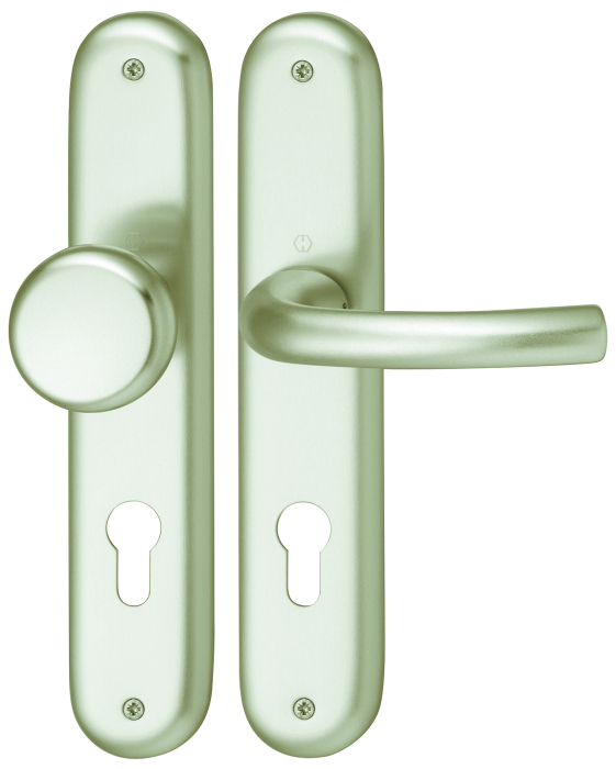 HOPPE Langschild-WSG Tokyo Aluminium F2 PZ 1710/273P, 8/72 mm, Türdicke 37-42 mm, - Detail 1
