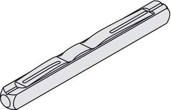 HOPPE Drückerstift 8x145 mm f. Türdicke 65-70 mm für SERTOS Rosettengarnituren - Detail 1