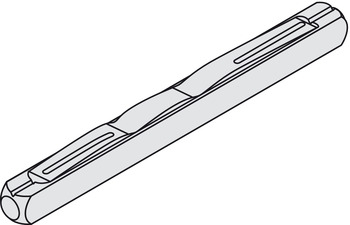 HOPPE FS-Drückerstift 9x125 mm f. Türd. 65-70 mm für SERTOS FS-Rosettengarnituren - Detail 1