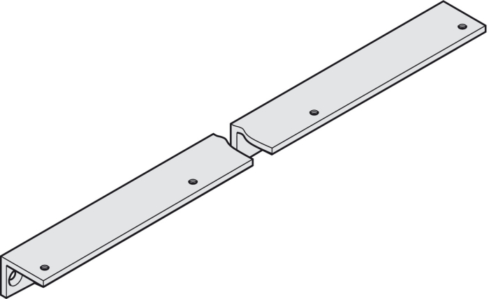 DORMA Sturzfutterwinkel silberfarbig TS  93 G - Detail 1