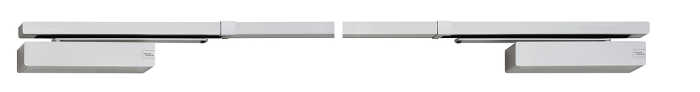 DORMA Obentürschließer TS 98 XEA GSR-EMF2/BG EN 1-6, silberfarbig, mit Gleitschiene - Detail 1